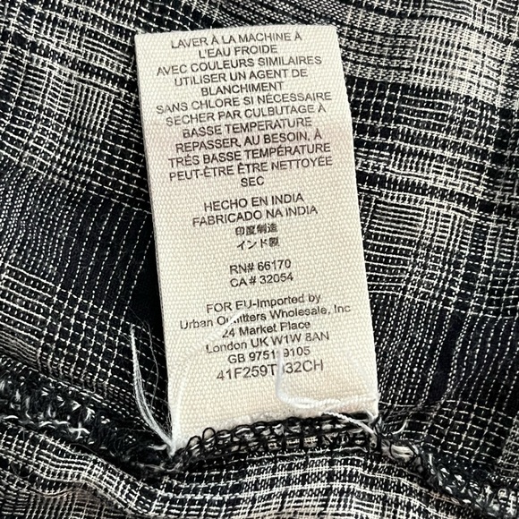 Free People x Vintage Lightweight Split Back Plaid Shirt - Picture 11 of 12